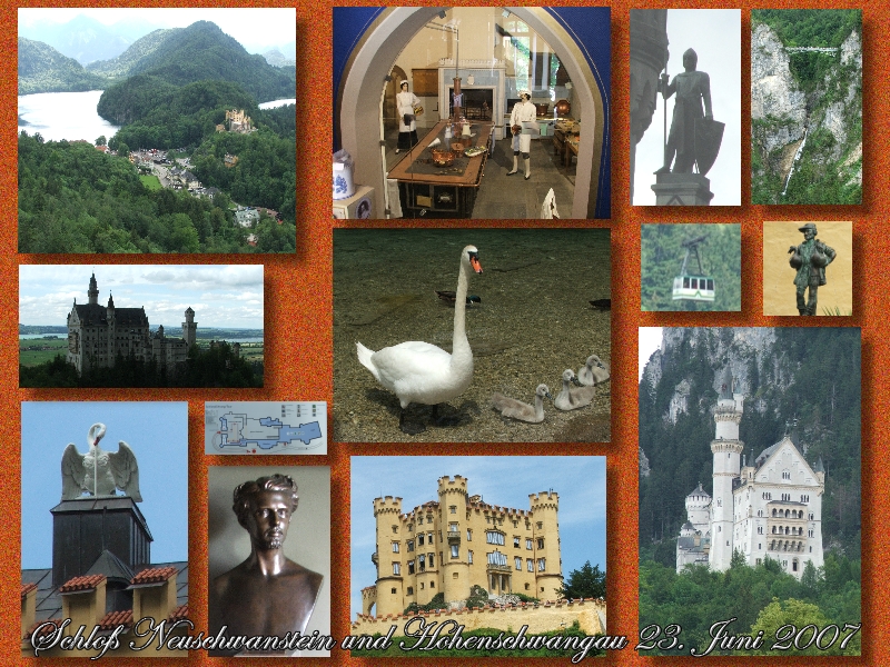 Neuschwanstein und Hohenschwangau